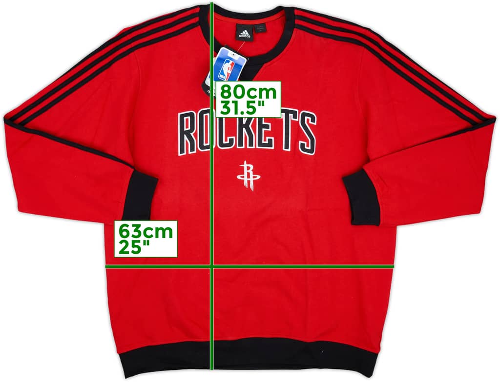 2009-10 Houston Rockets adidas Sweat Top (XL)