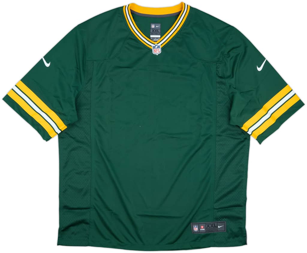 2012-24 Green Bay Packers Nike Game Home Jersey - 10/10 - (XXL)