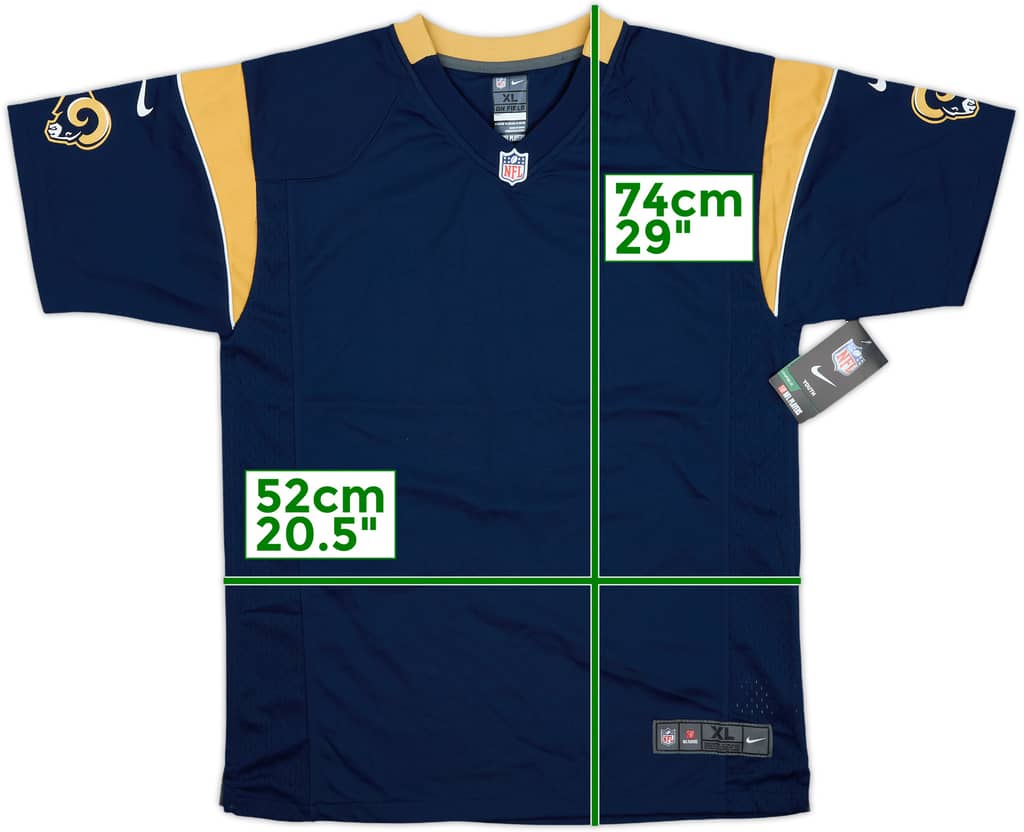 2012-15 St Louis Rams Nike Game Home Jersey (XL.Boys)