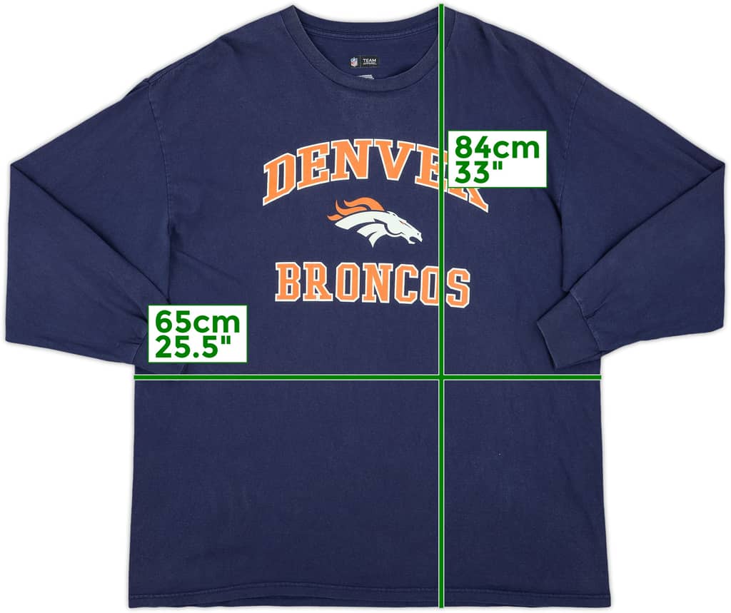 2010s Denver Broncos NFL L/S Tee - 6/10 - (XXL)