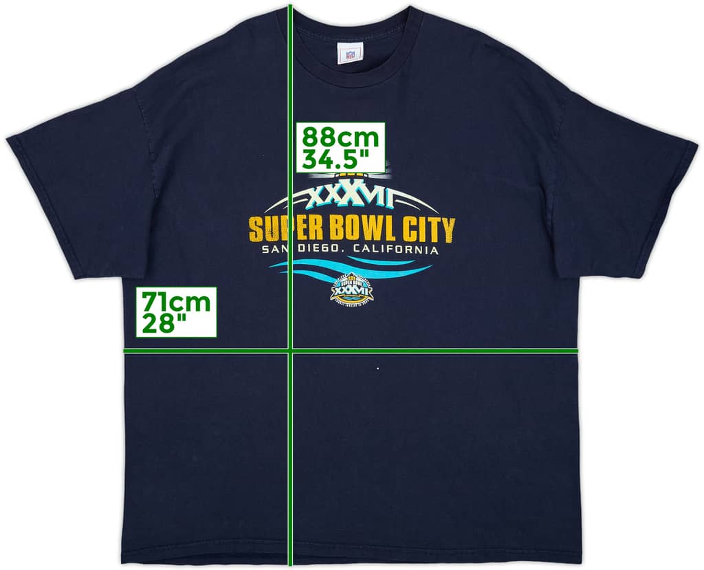 2003 Super Bowl XXXVII NFL Tee - 7/10 - (XXL)