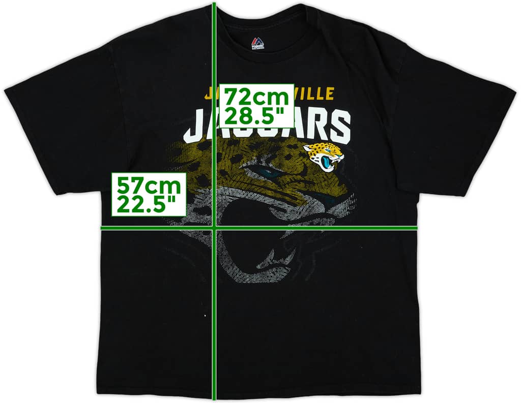 2010s Jacksonville Jaguars Majestic Graphic Tee - 9/10 - (XL)