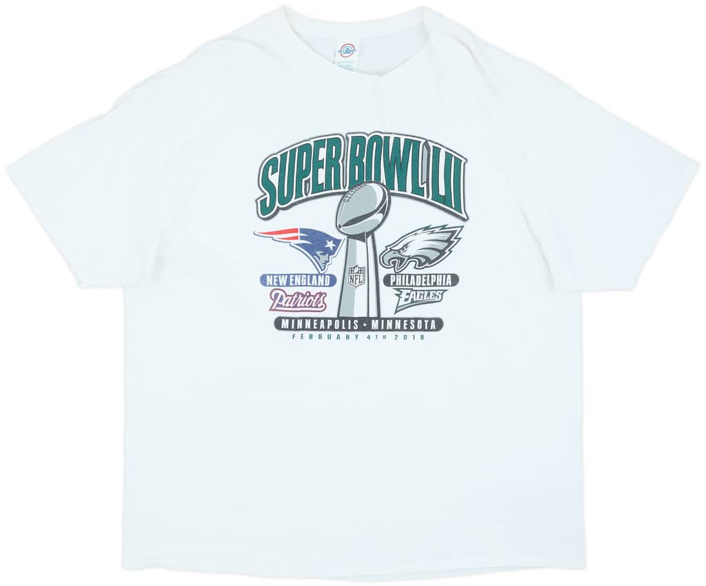 2018 Super Bowl LII Graphic Tee - 7/10 - (XXL)