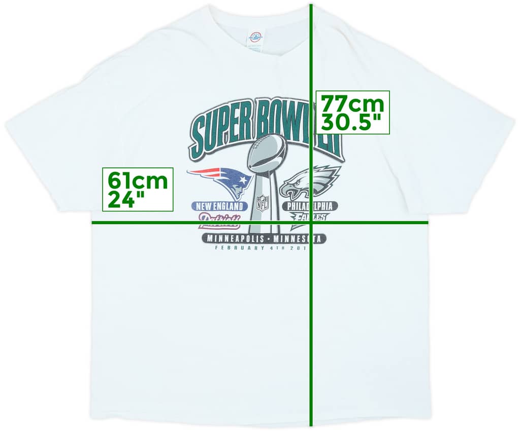 2018 Super Bowl LII Graphic Tee - 7/10 - (XXL)