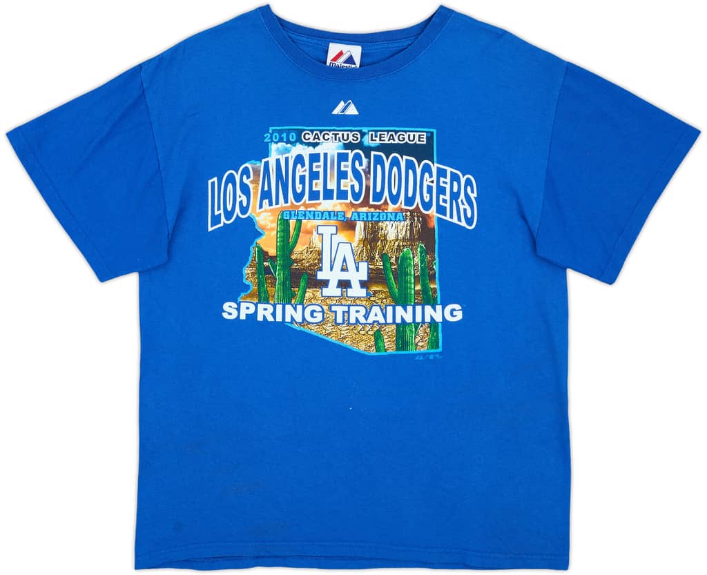 2010 LA Dodgers Spring Training Majestic Tee - 7/10 - (L)