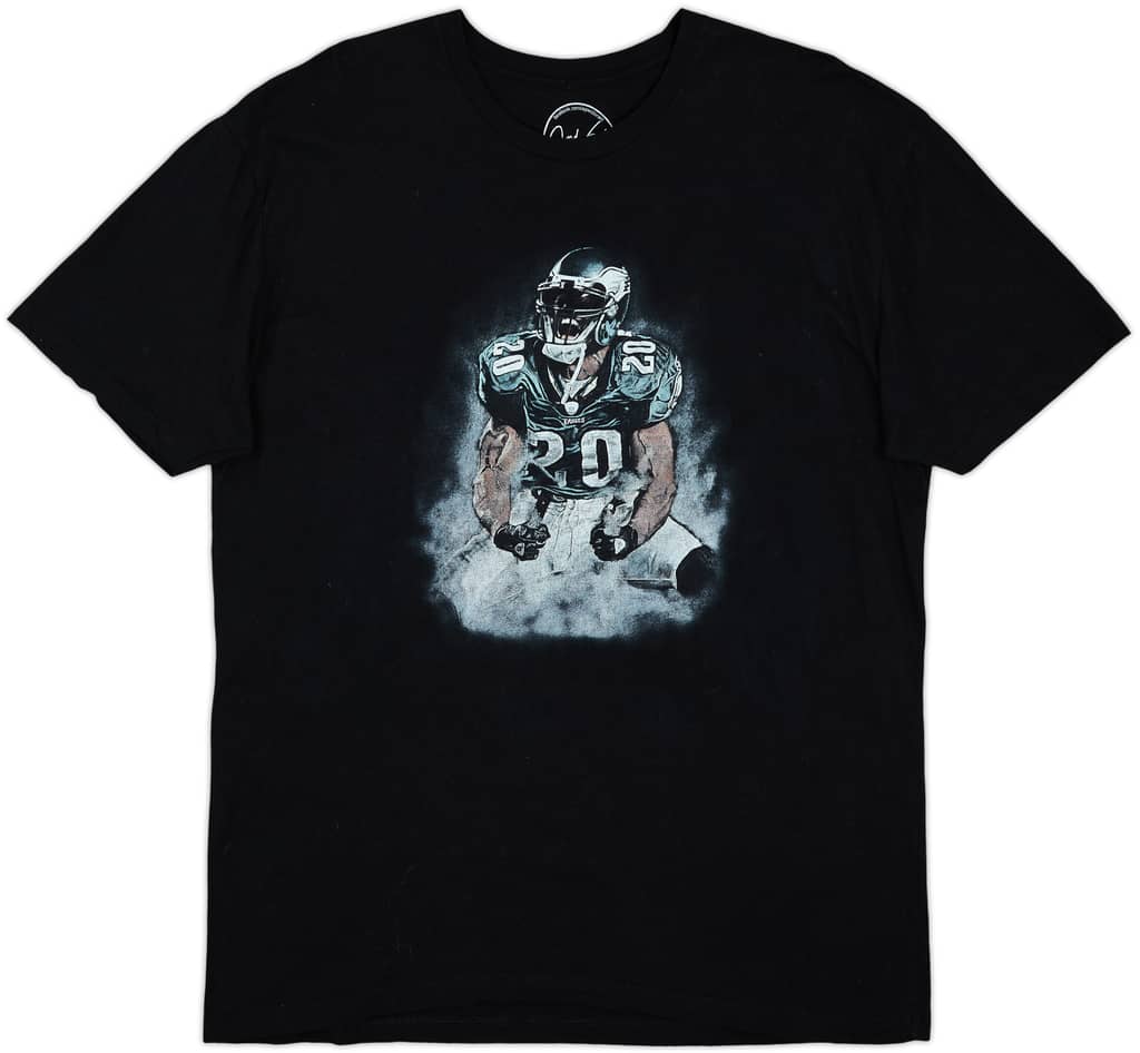 2010s Philadelphia Eagles Brian Dawkins Spector Art Graphic Tee - 9/10 - (XL)