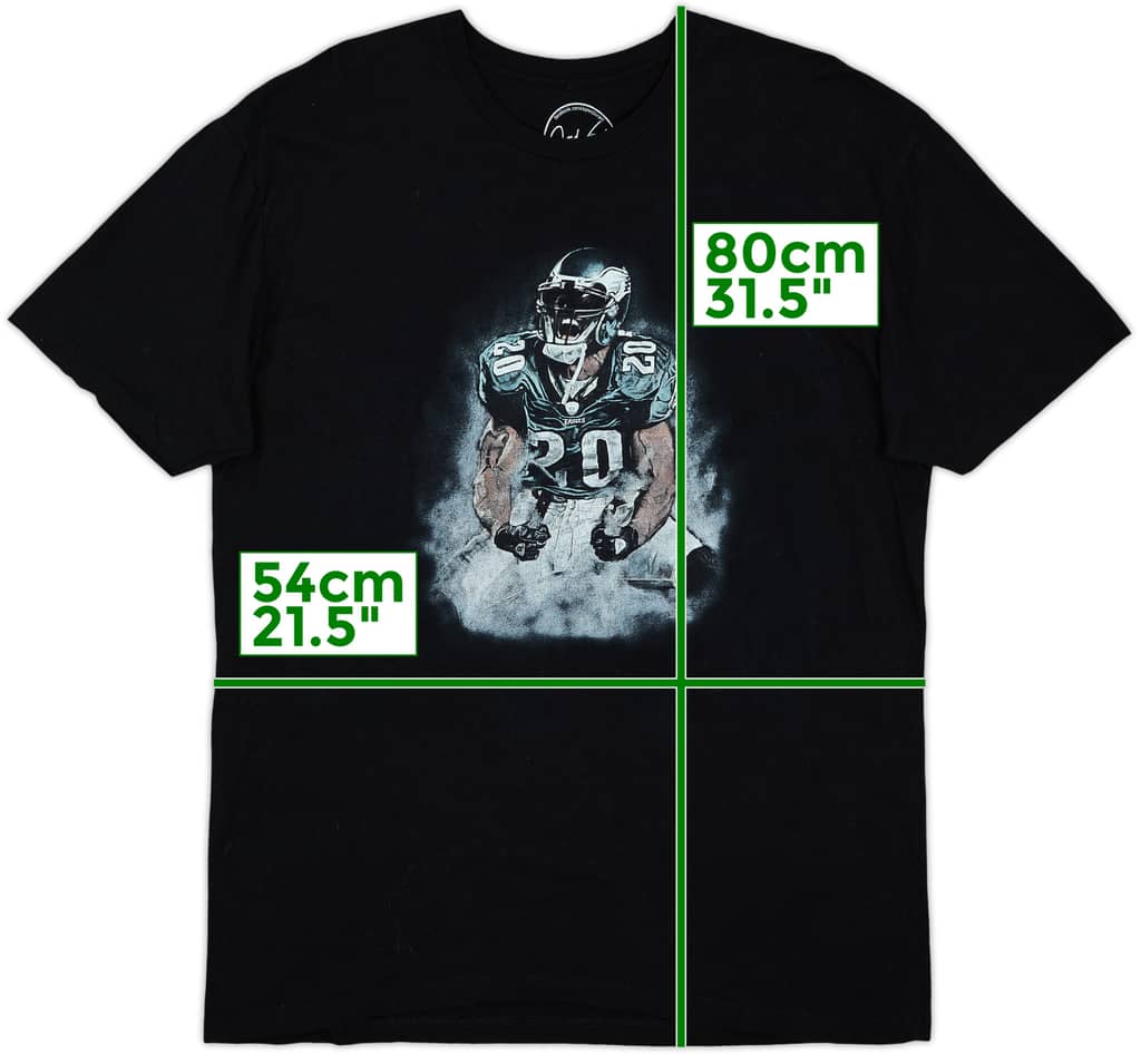 2010s Philadelphia Eagles Brian Dawkins Spector Art Graphic Tee - 9/10 - (XL)