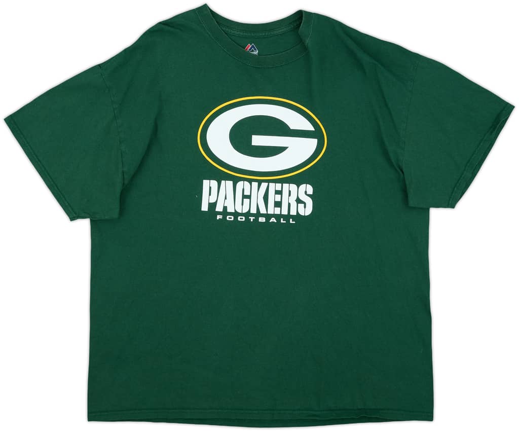 2010s Green Bay Packers Majestic Tee - 9/10 - (XL)