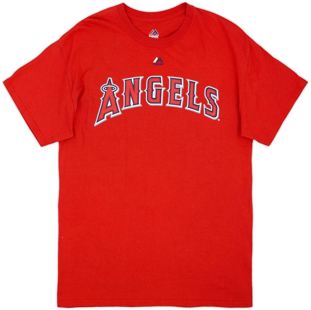 2015 LA Angels Majestic Tee - 8/10 - (M)