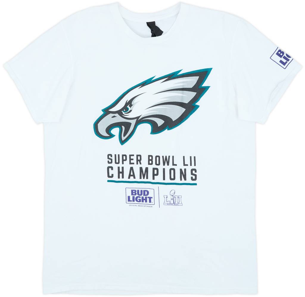 2018 Philadelphia Eagles Super Bowl LII Champions Tee - 9/10 - (L)