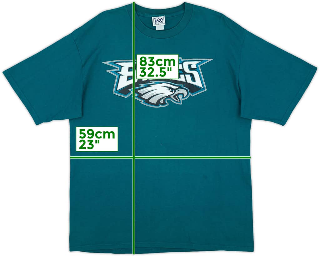 2000s Philadelphia Eagles Lee Sport Graphic Tee - 6/10 - (XXL)