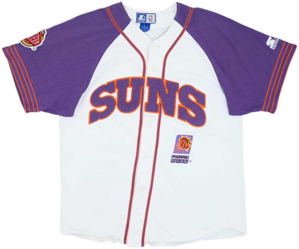 1990s Phoenix Suns Starter Baseball Jersey - 6/10 - (L)