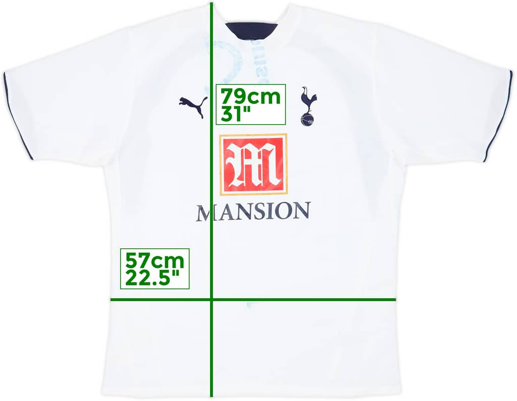 2006-07 Tottenham Home Shirt - 4/10 - (L)