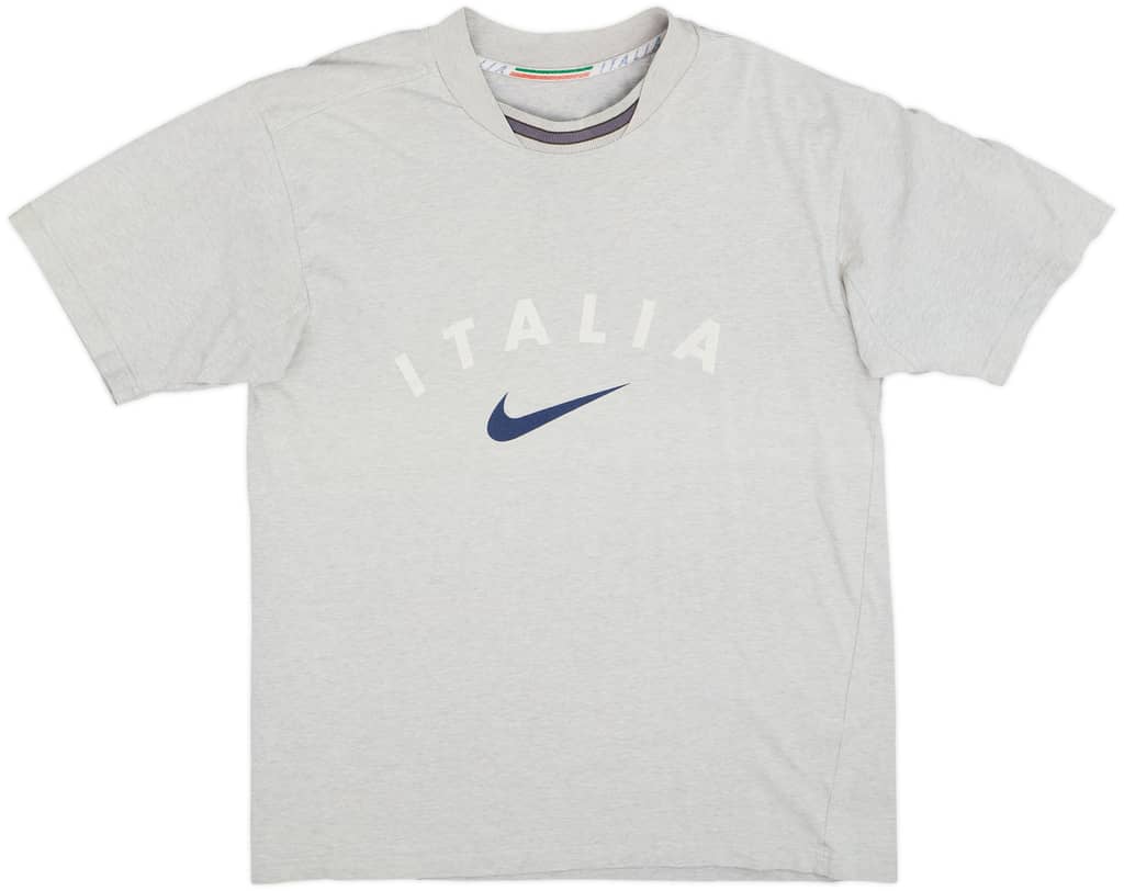 1996-97 Italy Nike Cotton Tee - 8/10 - (M)