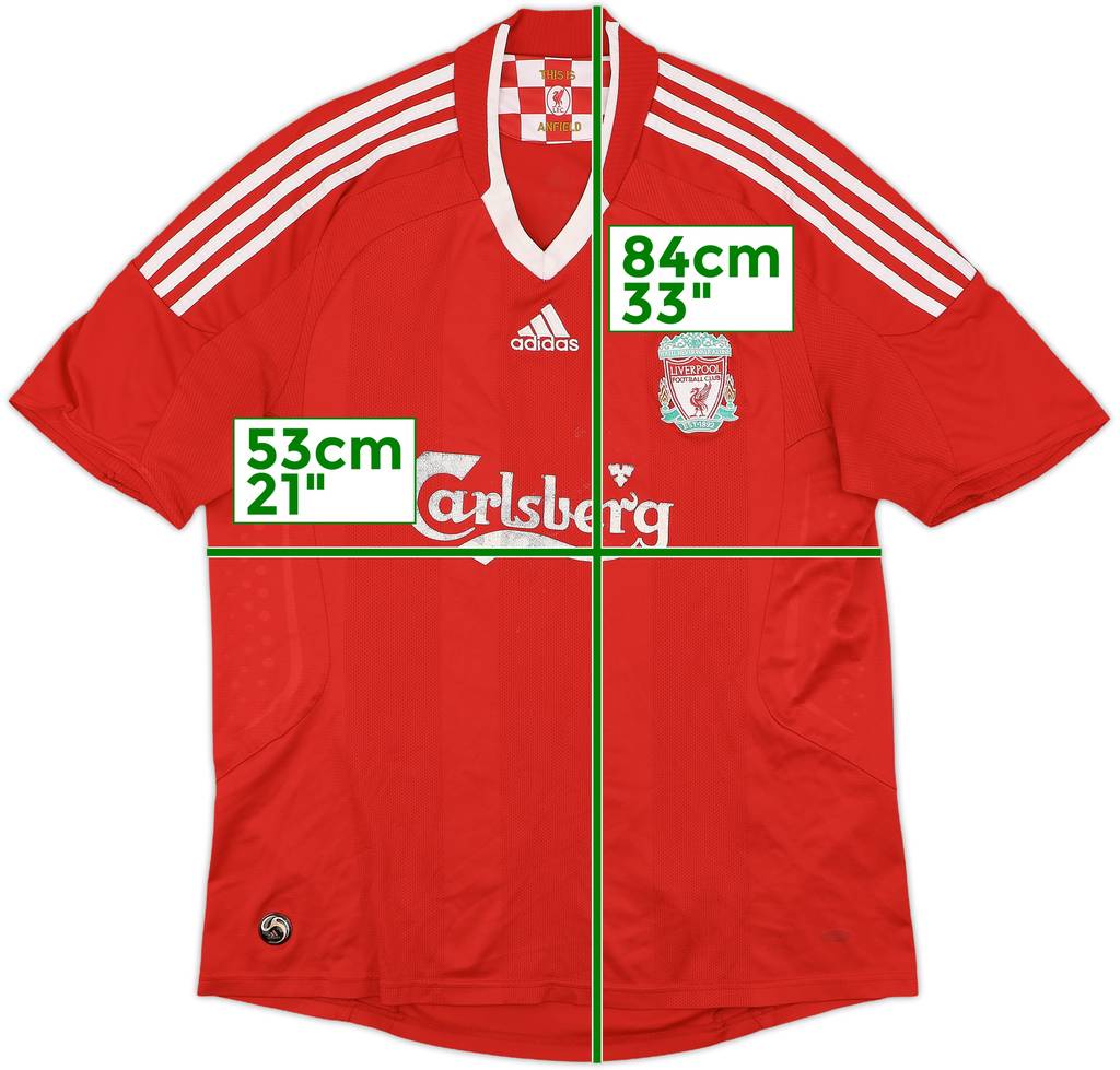 2008-10 Liverpool Home Shirt - 5/10 - (L)