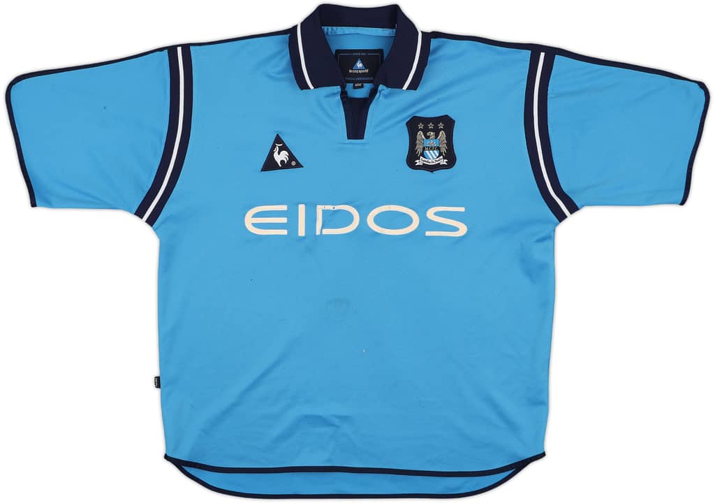 2001-02 Manchester City Home Shirt - 6/10 - (L)