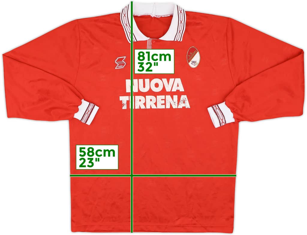 1993-94 Lodigiani Home L/S Shirt - 6/10 - (L)
