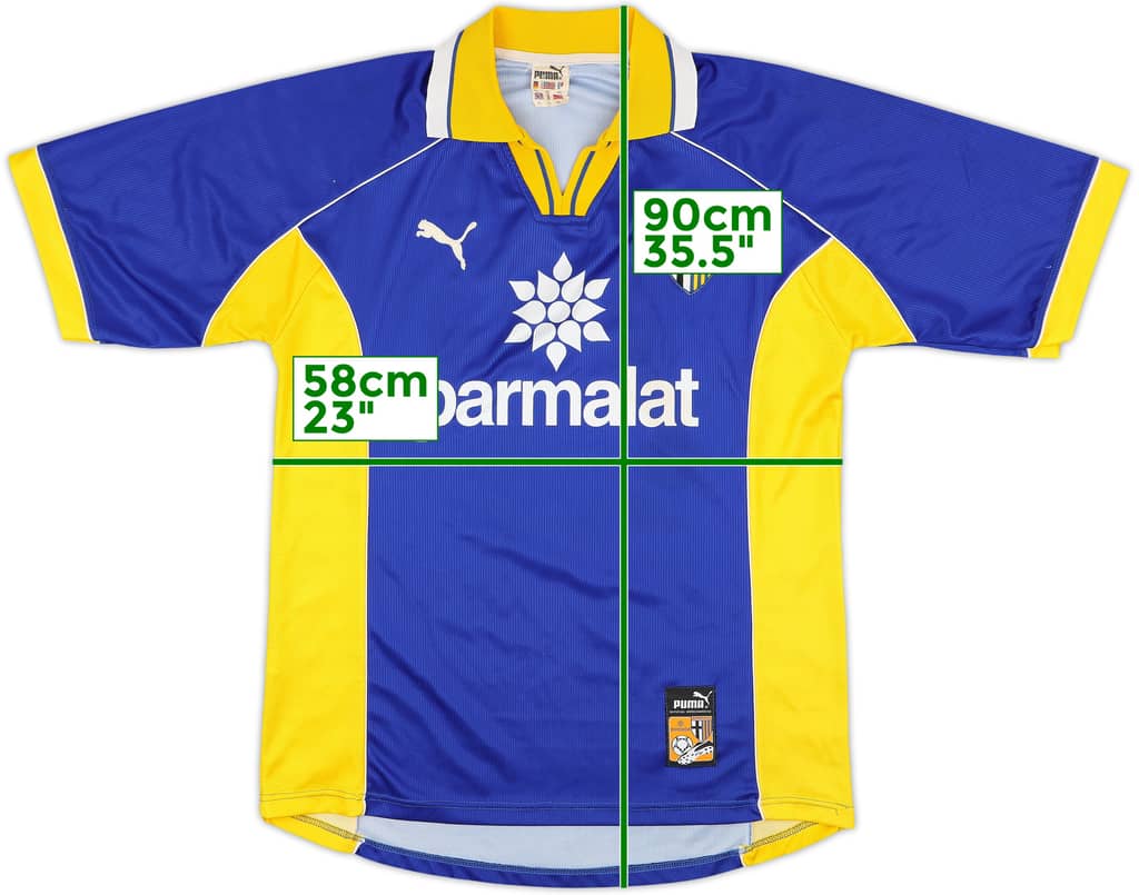 1997-98 Parma Away Shirt - 9/10 - (XL)