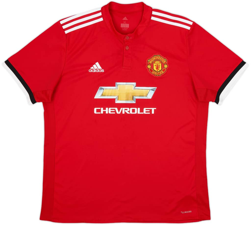 2017-18 Manchester United Home Shirt - 5/10 - (XL)