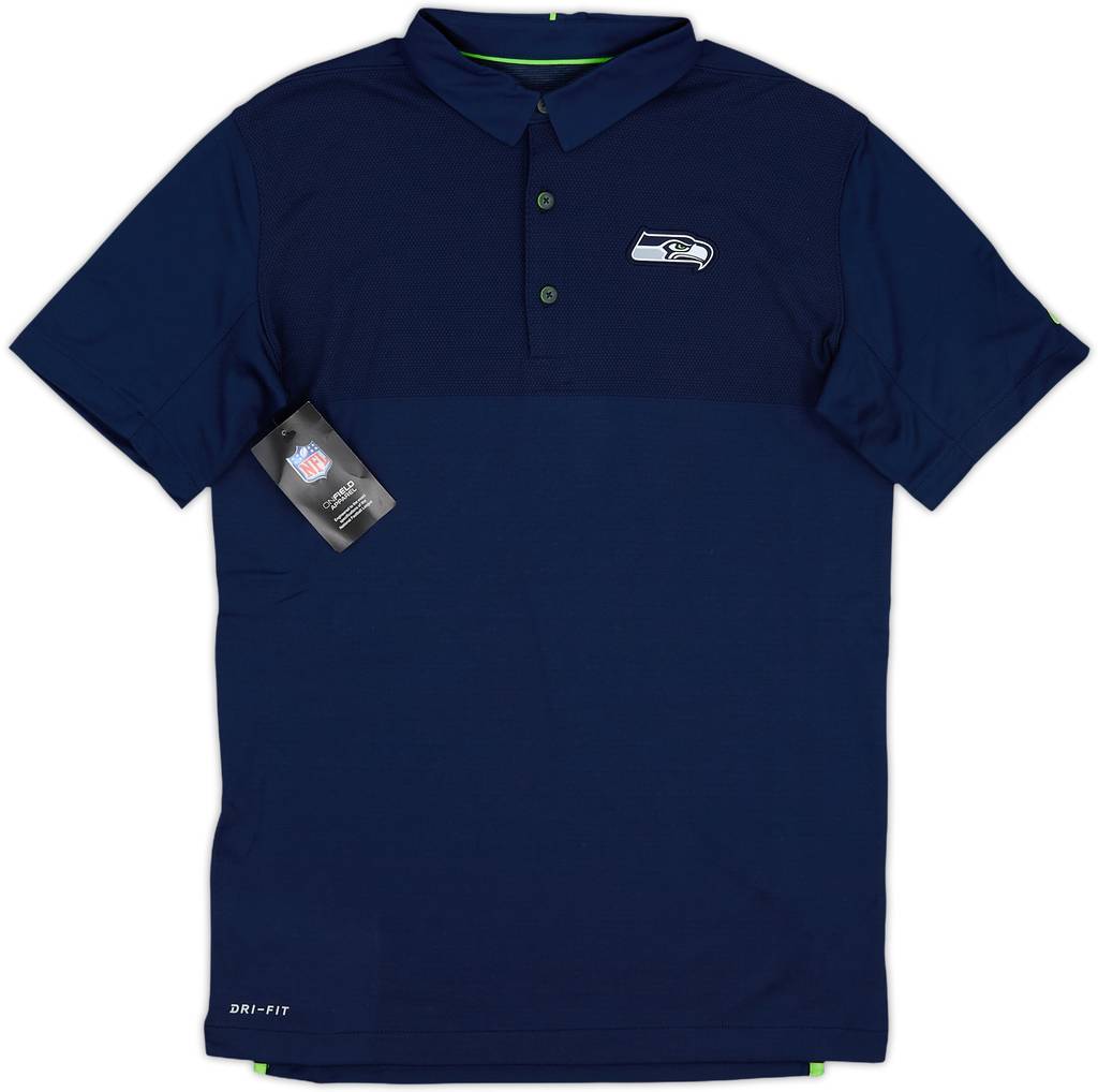 2017 Seattle Seahawks Nike Sideline Coaches Polo Shirt (S)