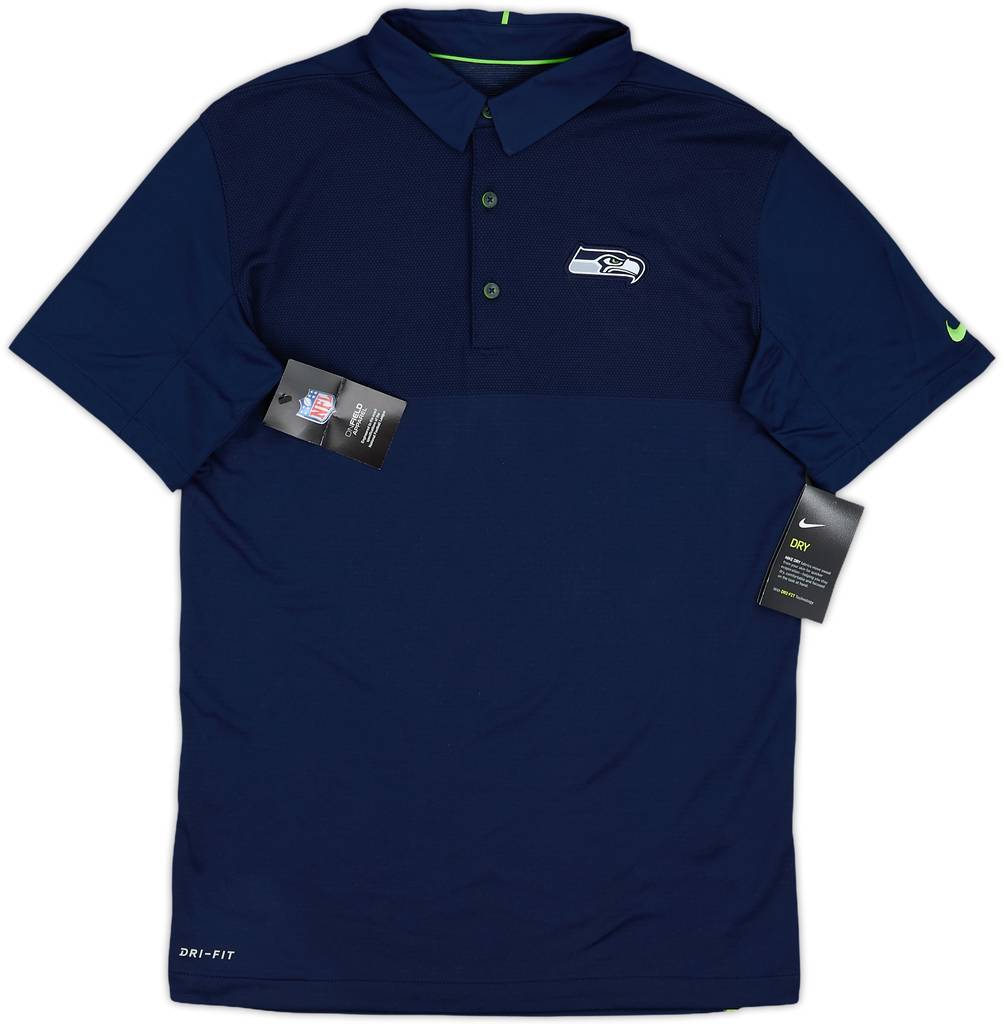 2017 Seattle Seahawks Nike Sideline Coaches Polo Shirt (S)