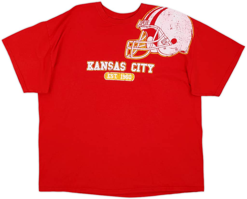 2000s Kansas City Chiefs Graphic Tee - 8/10 - (XXL)