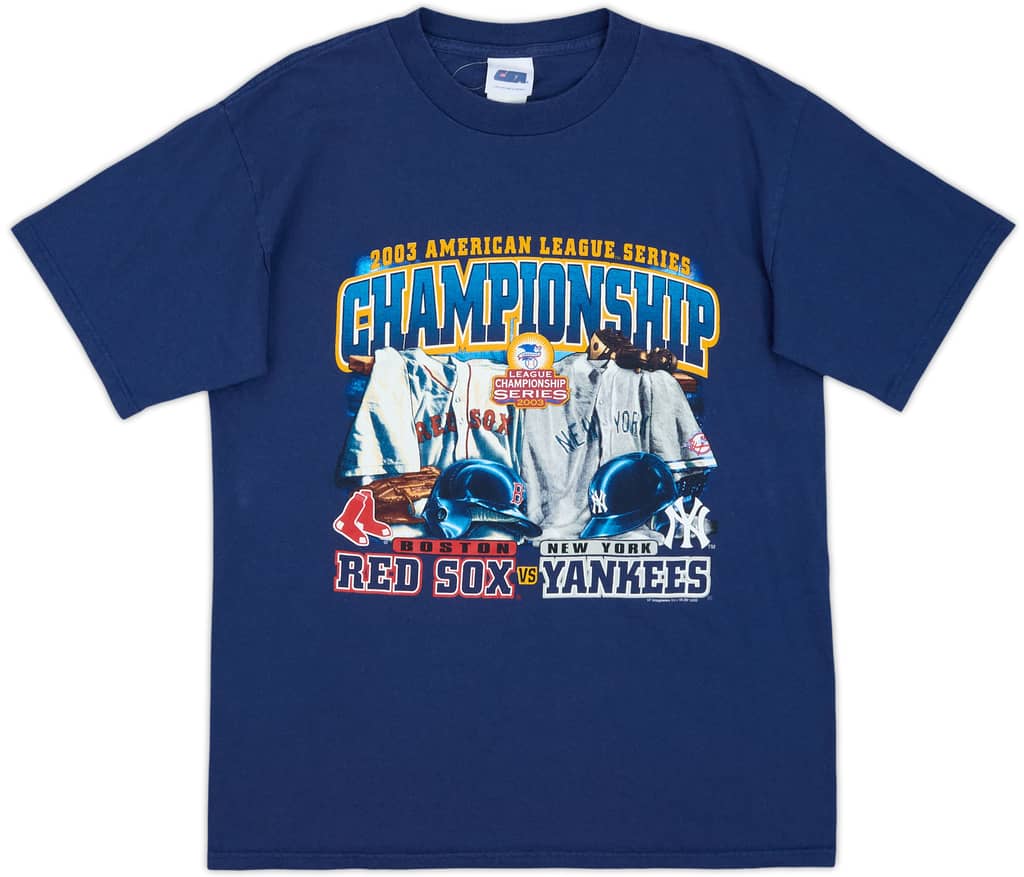 2003 American League Championship Series Graphic Tee - 7/10 - (L)