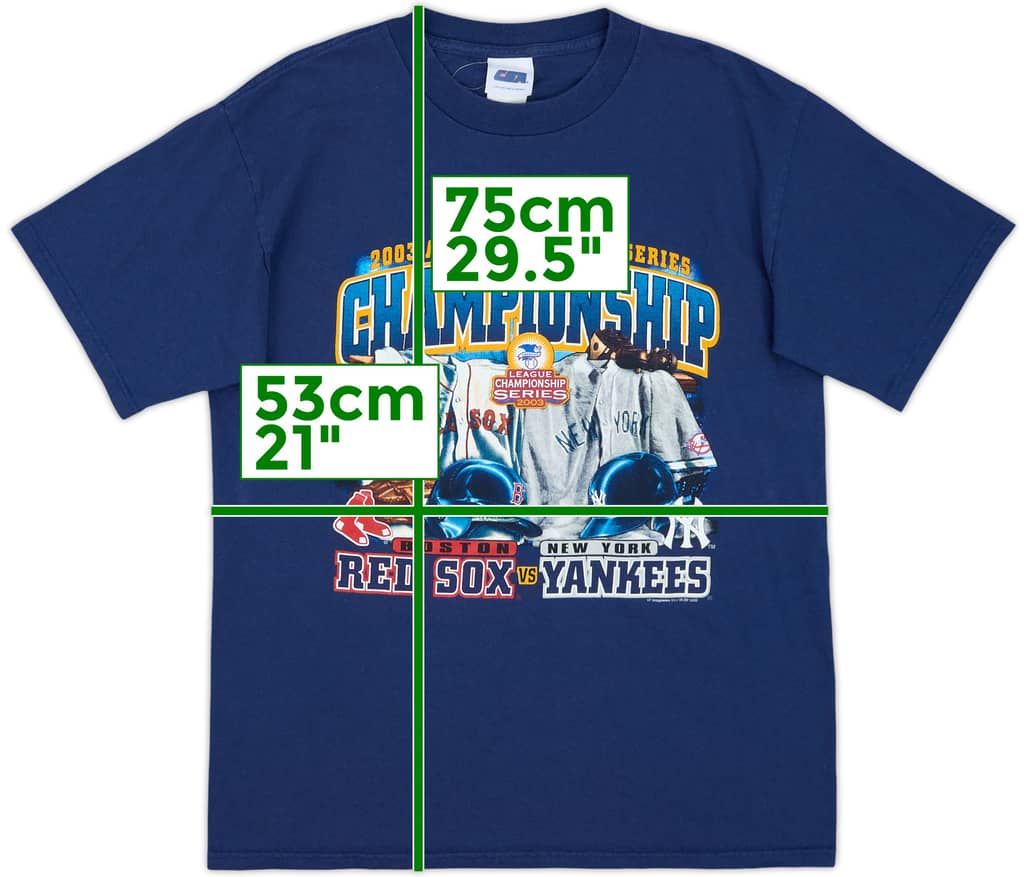 2003 American League Championship Series Graphic Tee - 7/10 - (L)