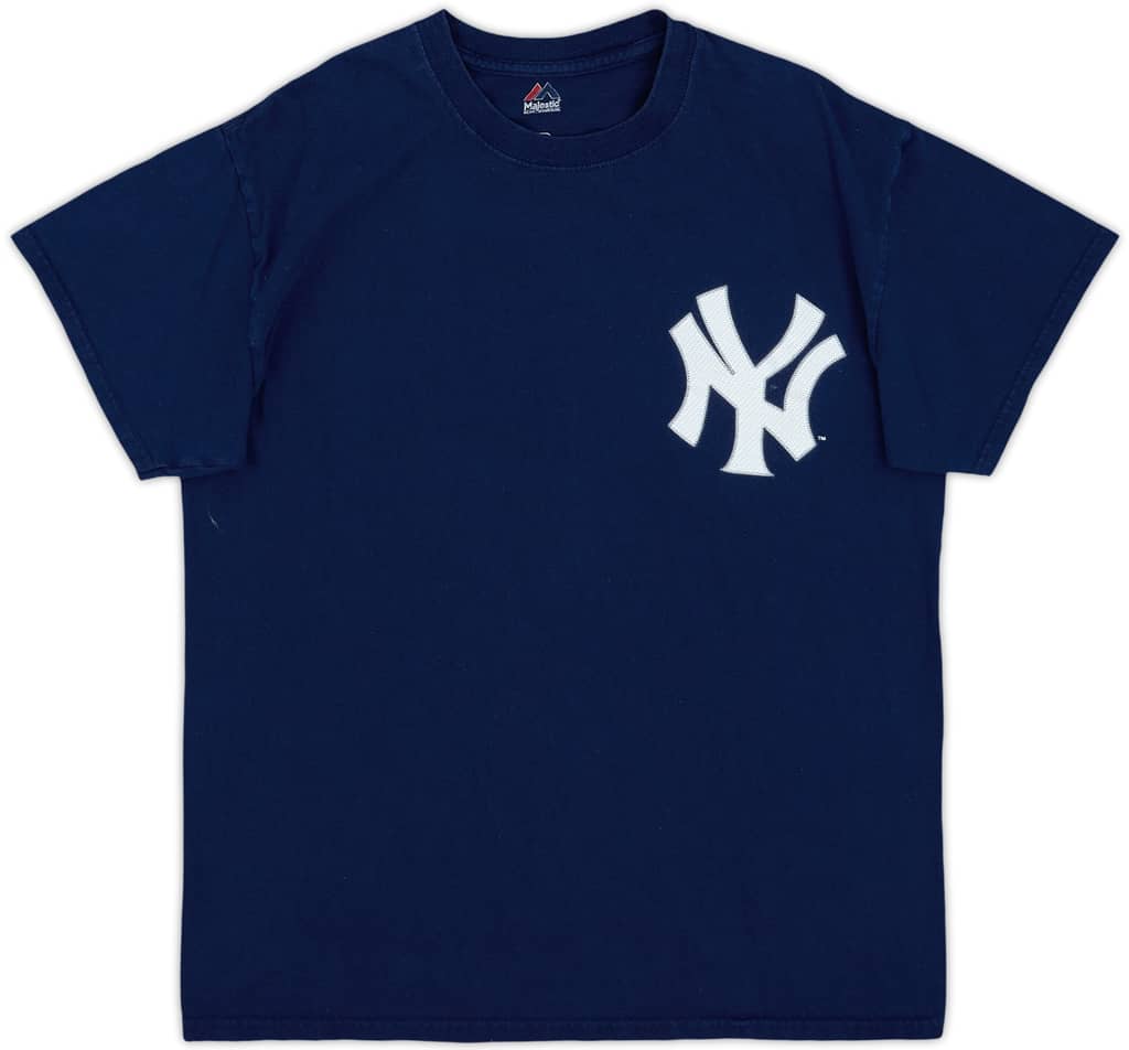 2010 New York Yankees Majestic Tee - 7/10 - (M)