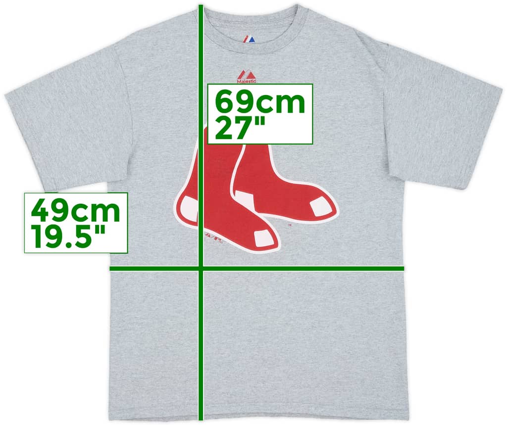 2011 Boston Red Sox Majestic Tee - 8/10 - (XL)