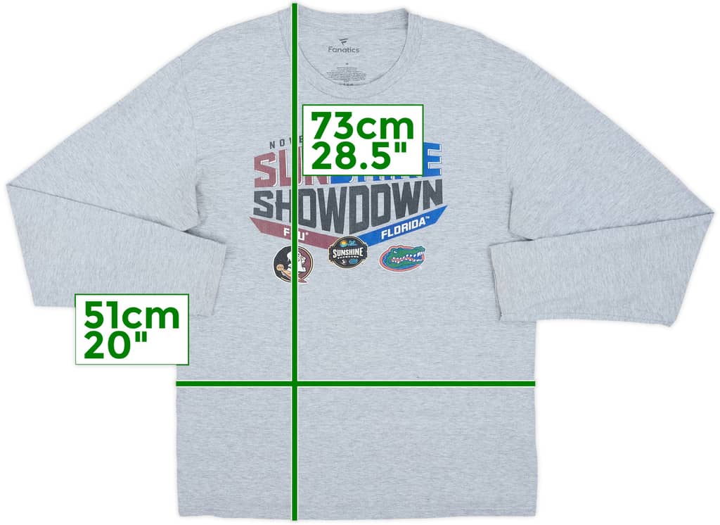 2016 Sunshine Showdown Fanatics L/S Tee - 9/10 - (M)