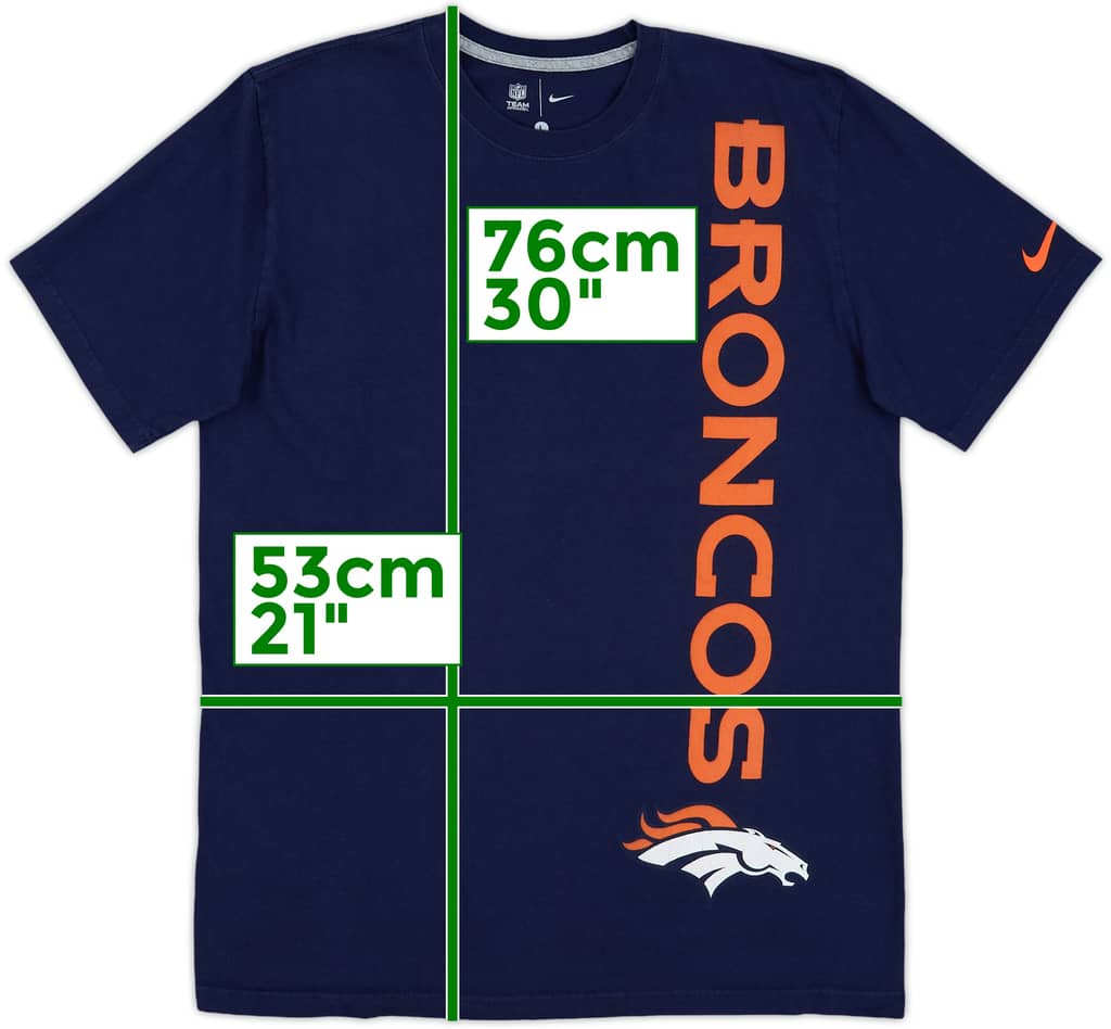 2013 Denver Broncos Nike Tee - 7/10 - (L)