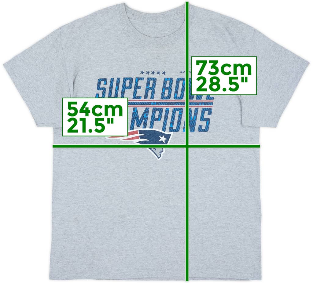 2017 New England Patriots Super Bowl LI Champions Majestic Tee - 9/10 - (L)