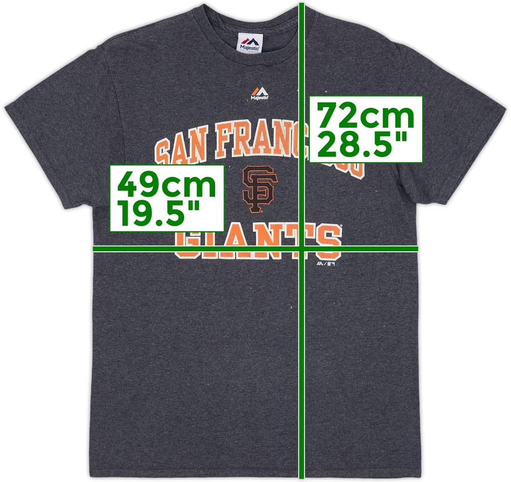 2010 San Francisco Giants Majestic Tee - 4/10 - (M)