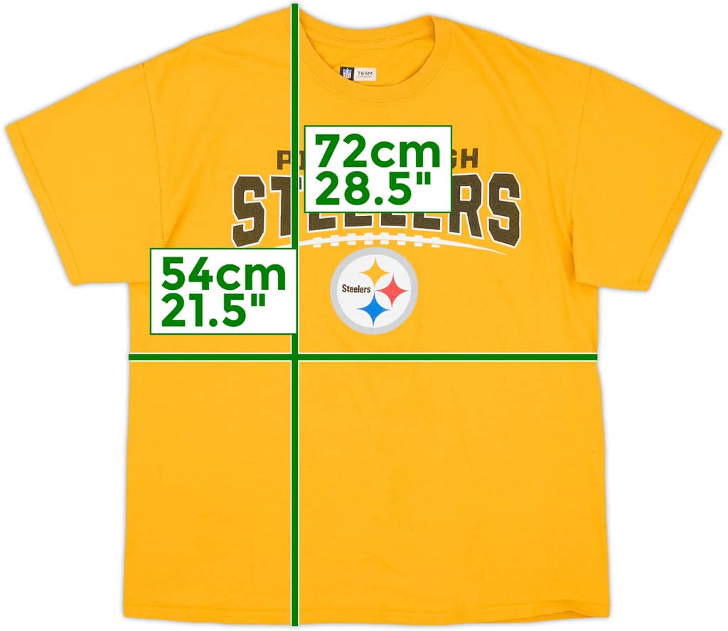 2010 Pittsburgh Steelers NFL Tee - 7/10 - (L)