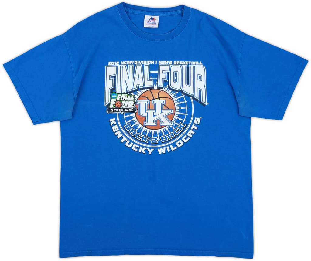 2012 Kentucky Wildcats Final Four Graphic Tee - 8/10 - (L)