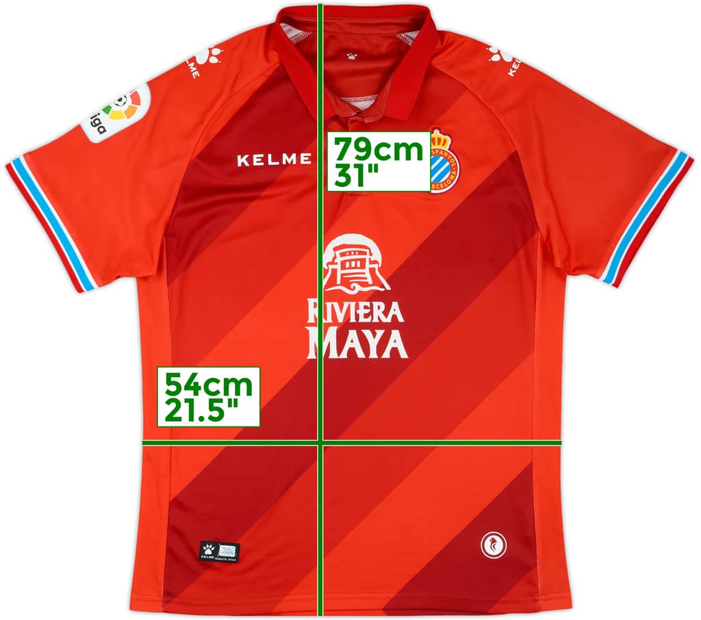 2018-19 Espanyol Away Shirt - 8/10 - (L)