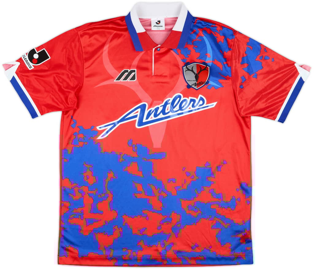 1995-97 Kashima Antlers Home Shirt - 9/10 - (L)