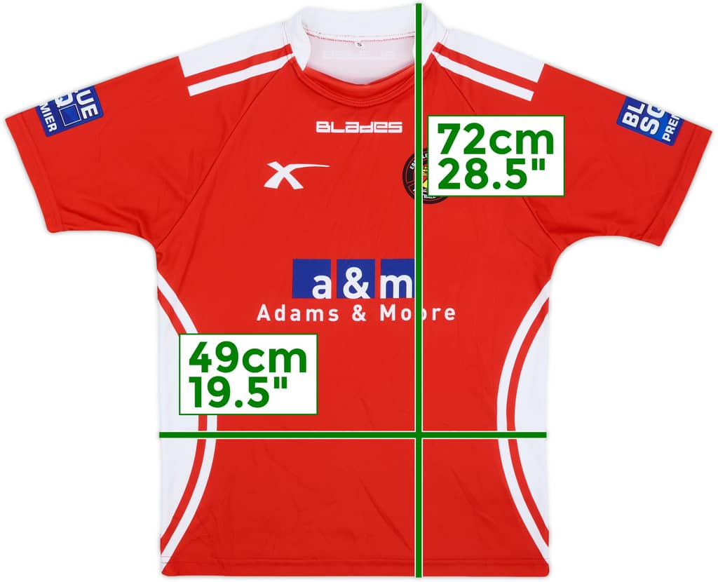 2011-12 Ebbsfleet Home Shirt - 8/10 - (S)