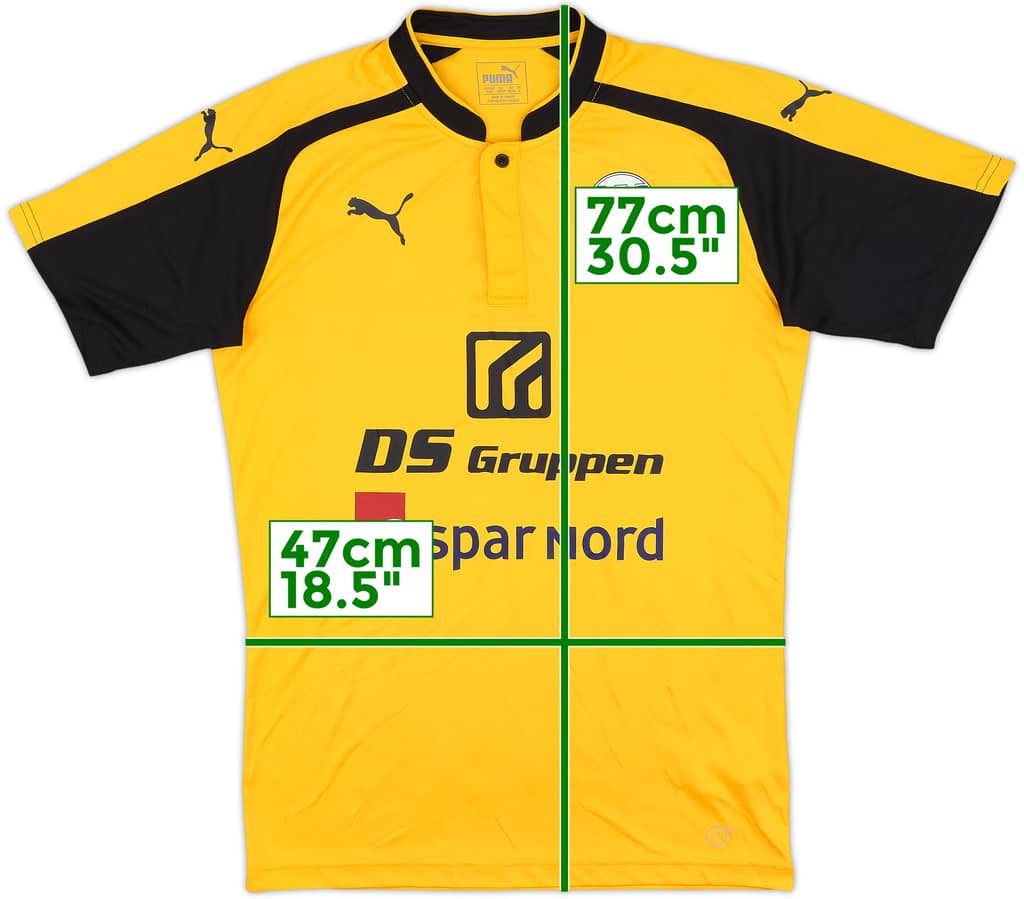 2017-18 Hobro IK Home Shirt - 9/10 - (M)