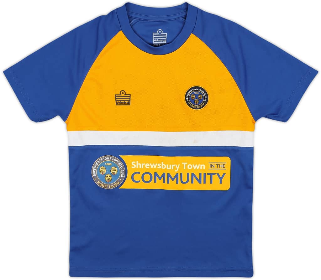 2020-21 Shrewsbury Admiral Training Shirt - 8/10 - (L.Boys)