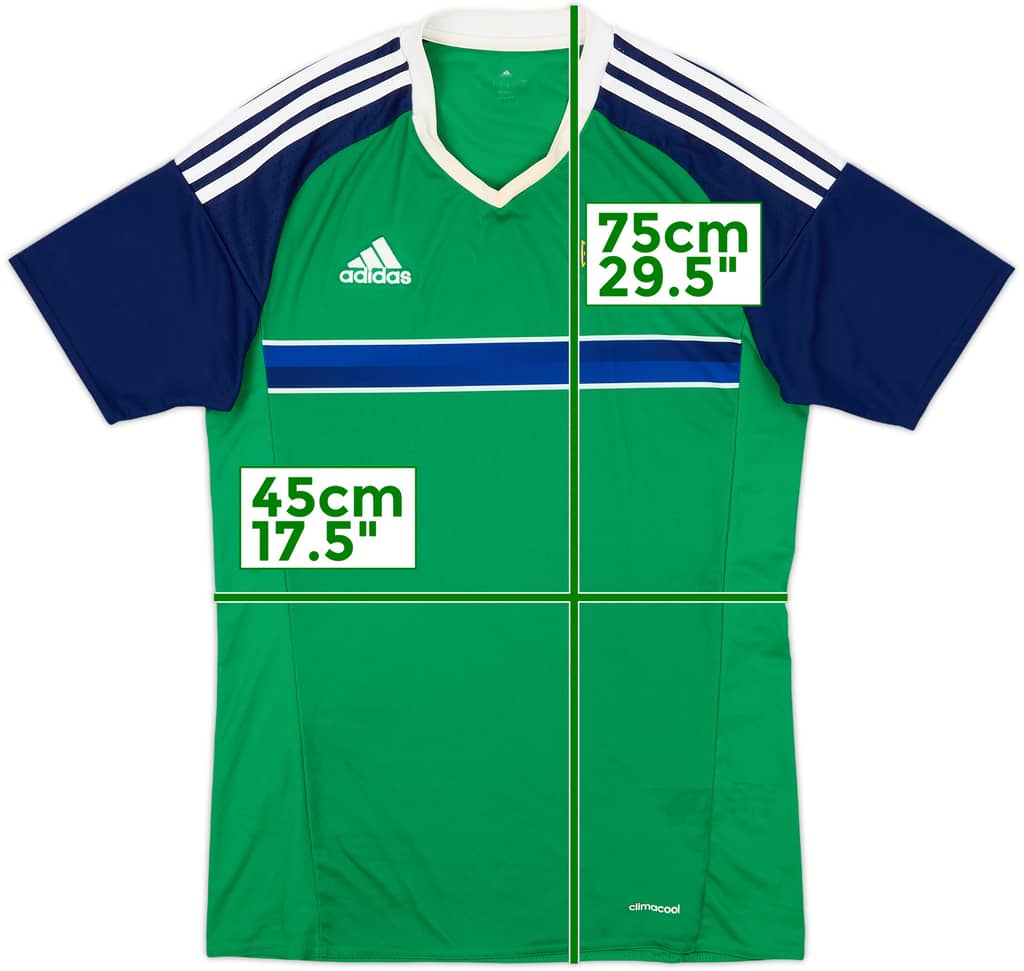 2016-17 Northern Ireland Home Shirt - 6/10 - (S)