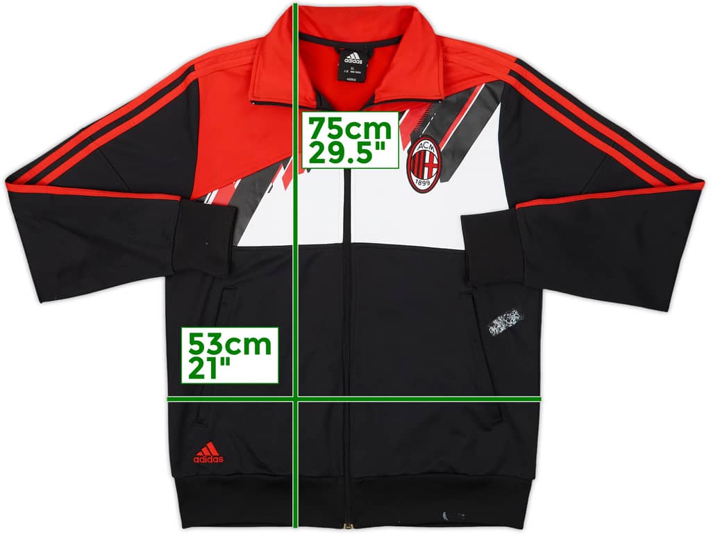 2009-10 AC Milan adidas Track Jacket - 5/10 - (XL)