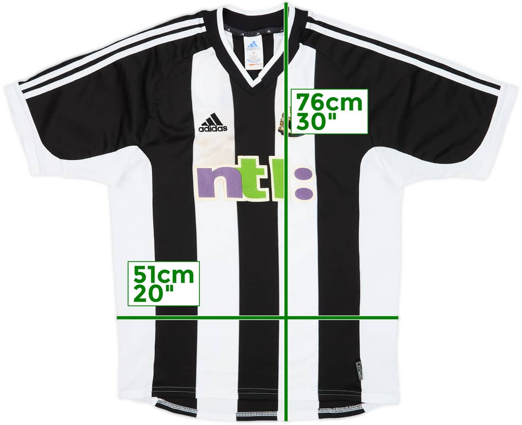 2001-03 Newcastle Home Shirt - 5/10 - (M)