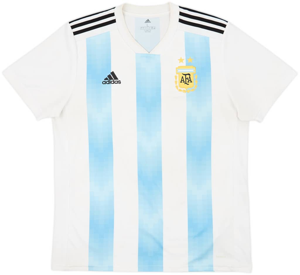 2018-19 Argentina Home Shirt - 5/10 - (L)
