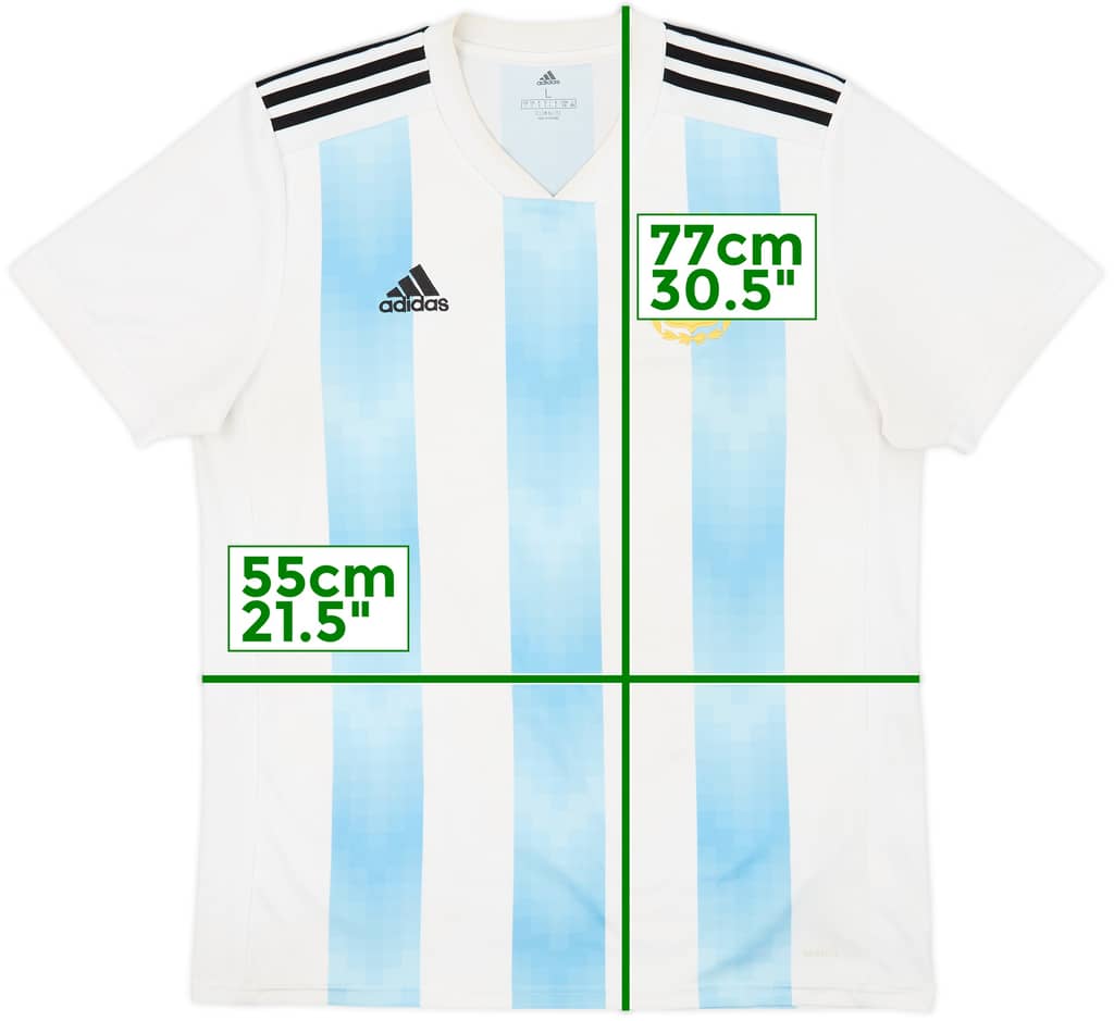 2018-19 Argentina Home Shirt - 5/10 - (L)