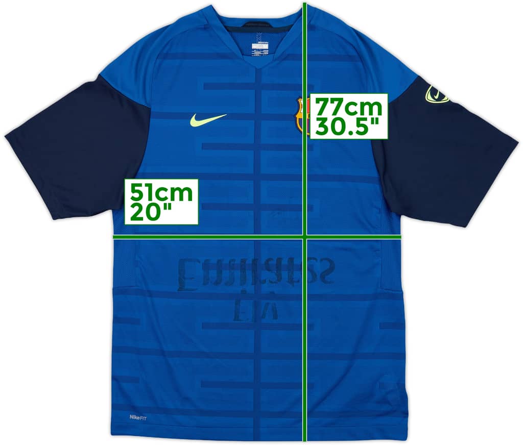 2009-10 Barcelona Nike Training Shirt - 4/10 - (M)