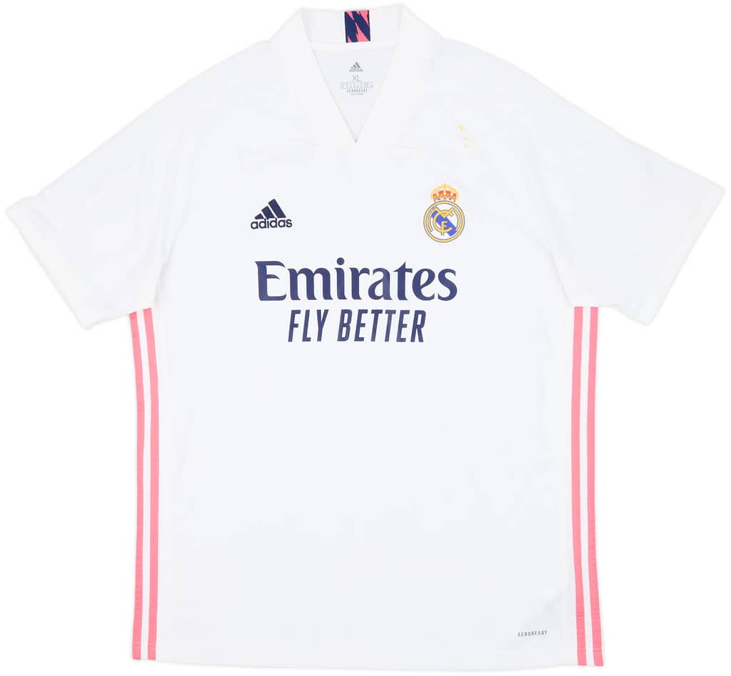 2020-21 Real Madrid Home Shirt - 5/10 - (XL)