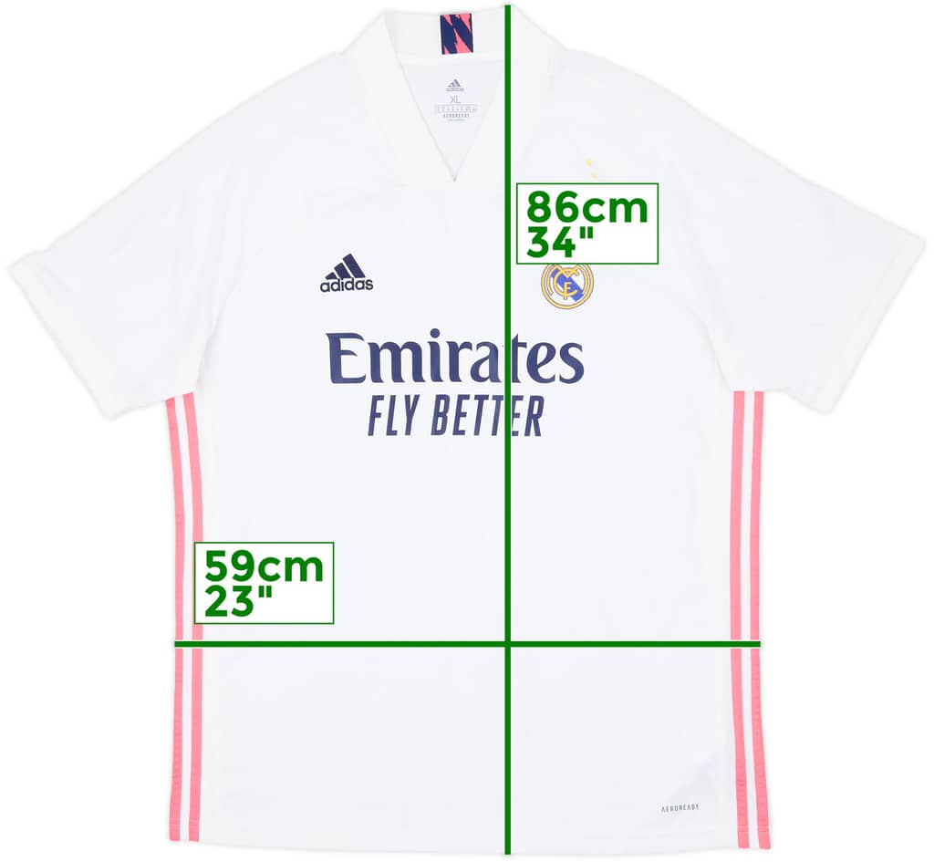 2020-21 Real Madrid Home Shirt - 5/10 - (XL)