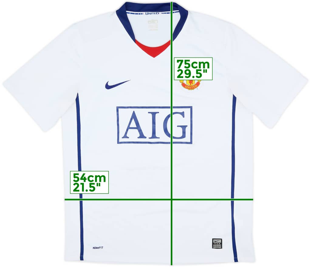 2008-10 Manchester United Away Shirt - 5/10 - (M)